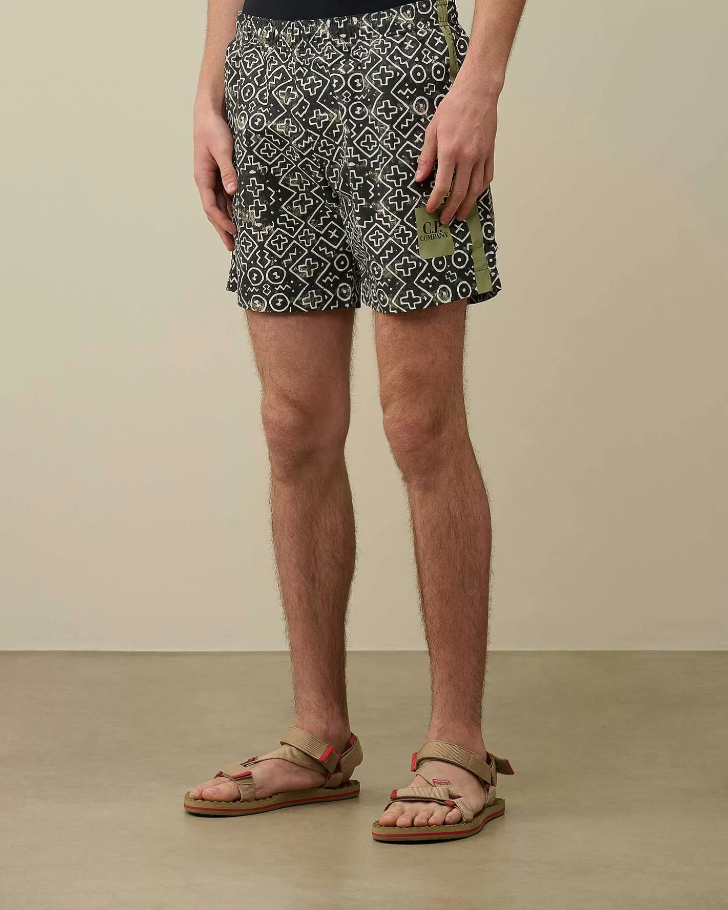 flatt_nylon_swim_shorts_2.webp Homme C.P. Company Vêtements De Plage^Flatt Nylon Swim Shorts