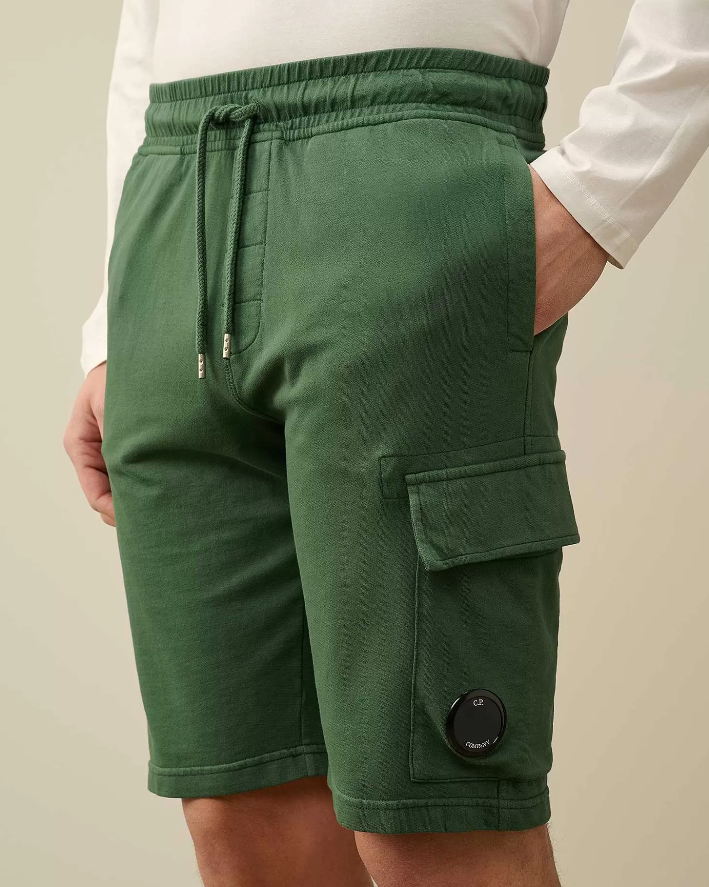 light_fleece_utility_shorts_5-4.webp Homme C.P. Company Survêtements Et Shorts^Light Fleece Utility Shorts