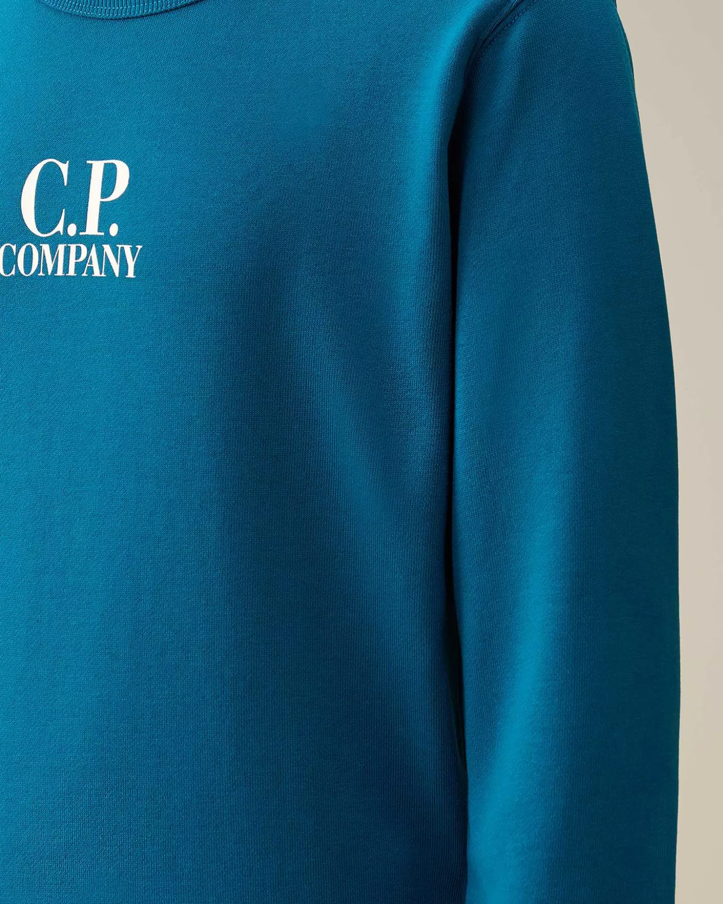 u_basic_fleece_logo_sweatshirt_3-1.webp Kids C.P. Company Vêtements 4-8 Ans^U16 Basic Fleece Logo Sweatshirt
